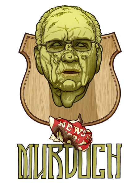 451 portrait of Rupert Murdoch as 