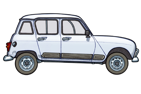 451 picture of a Citroen 2CV