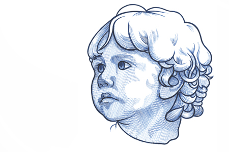 451 portrait of Alfie