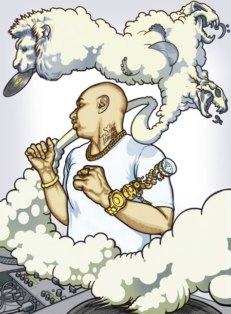 451 Portrait of Goldie