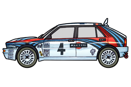 451 picture of a 1992 Lancia Delta Intergrale HF